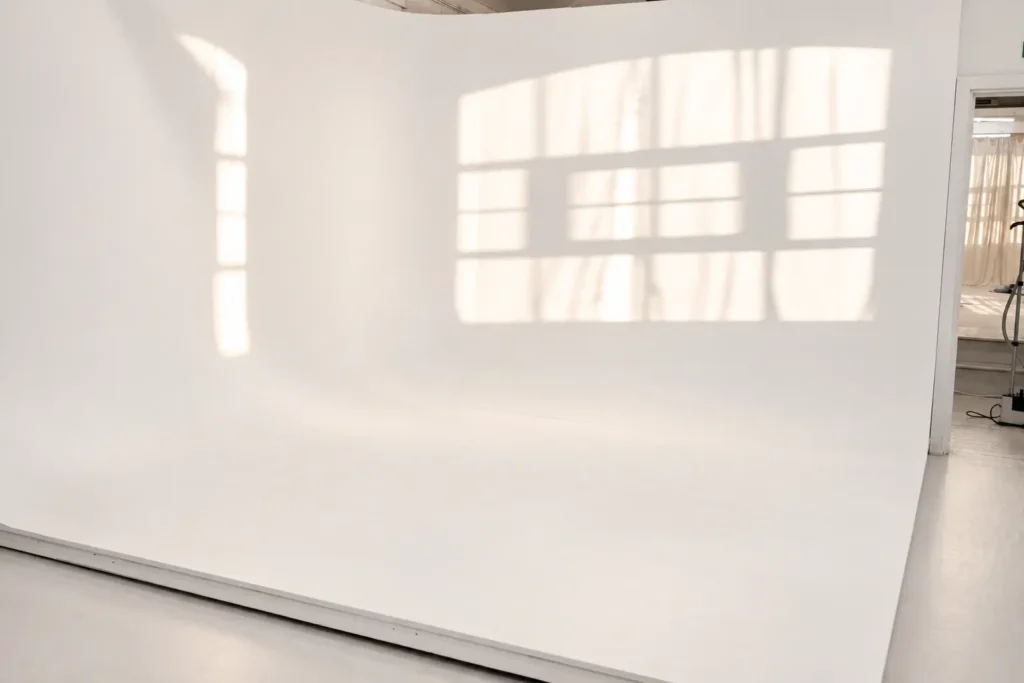 The Workshop — sunlit infinity wall studio space at JD Content Studios Nottingham