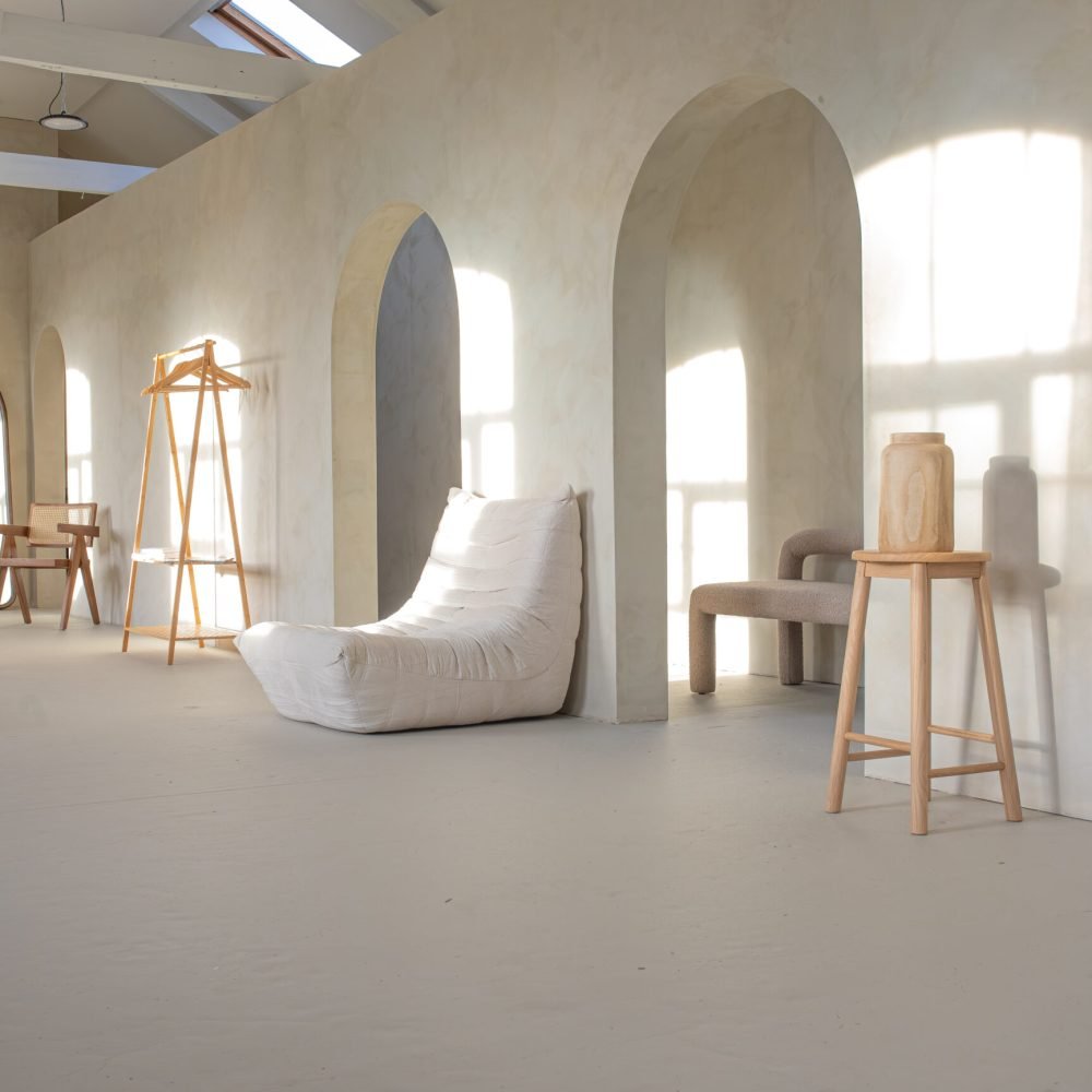 Sanctuary Photo Studio - Minimalist studio with natural light.